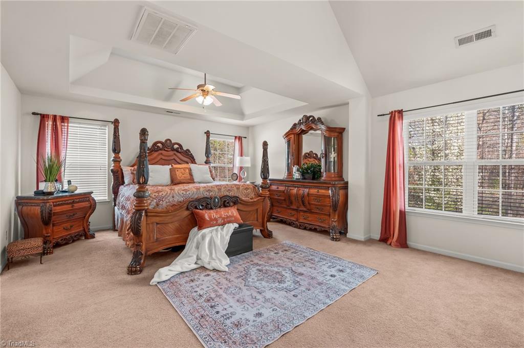 3532 Sagedale Court High Point, NC 27265 - Photo 24 of 41 Primary Bedroom is Massive ~ space for a sitting area!