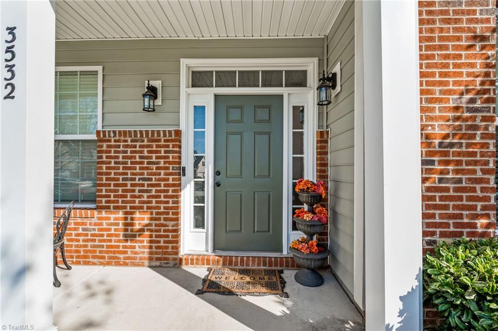 3532 Sagedale Court High Point, NC 27265 - Photo 3 of 41 Covered front porch!