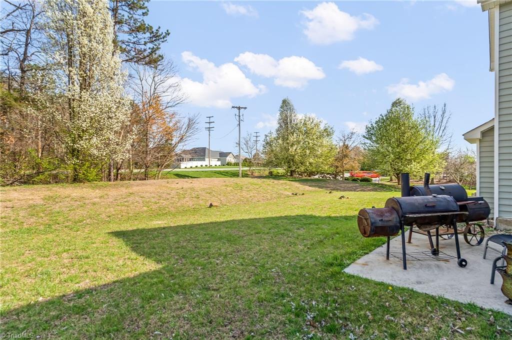 3532 Sagedale Court High Point, NC 27265 - Photo 34 of 41 Large backyard ~ Tree Lined privacy
