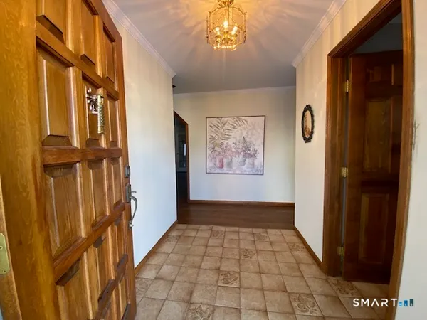 a view of an entryway