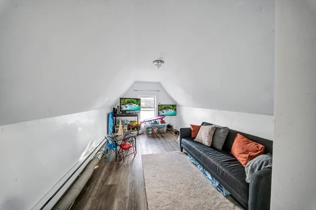 a room with storage and utility