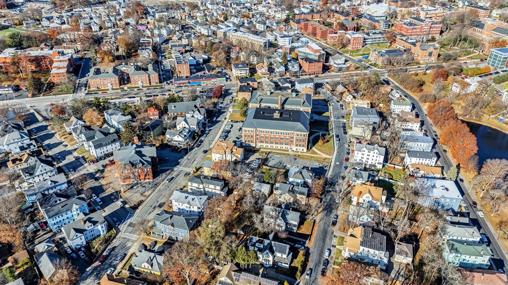 28 Richards Street Worcester, MA 01603 - Photo 4 of 42 an aerial view of a city