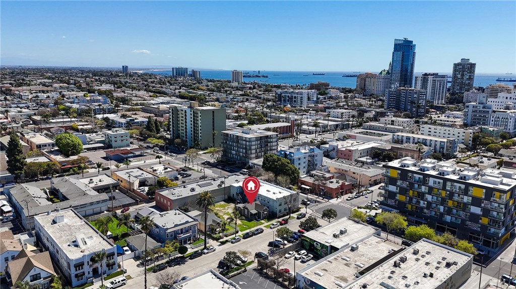414 Linden Avenue Long Beach, CA 90802 - Photo 12 of 14 an aerial view of a city