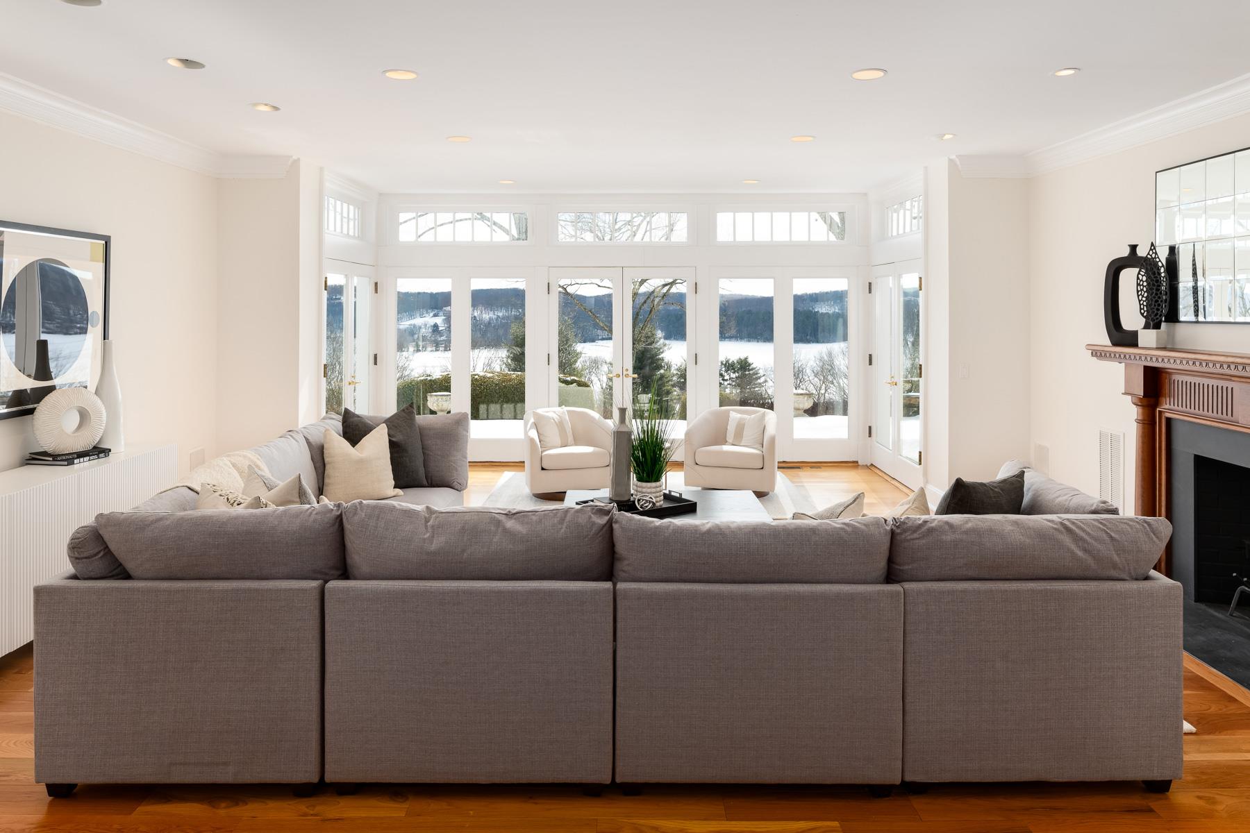 194 Titicus Road North Salem, NY 10560 - Photo 6 of 35 a living room with furniture and a fireplace