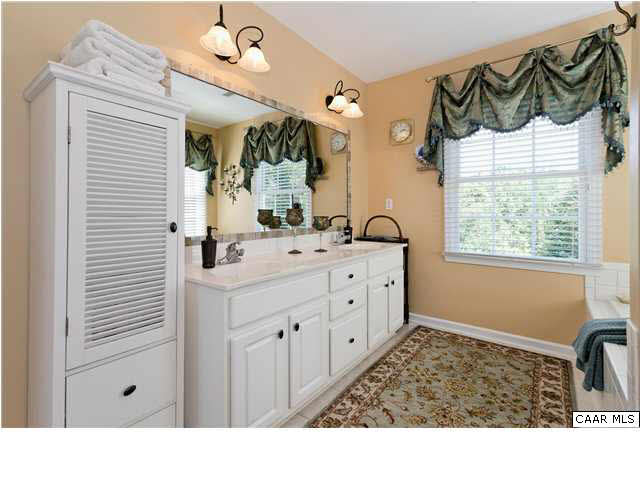 3771 Ashleigh Way Road Barboursville, VA 22923 - Photo 18 of 26 Master Bath has dual sinks, separate shower and tub.