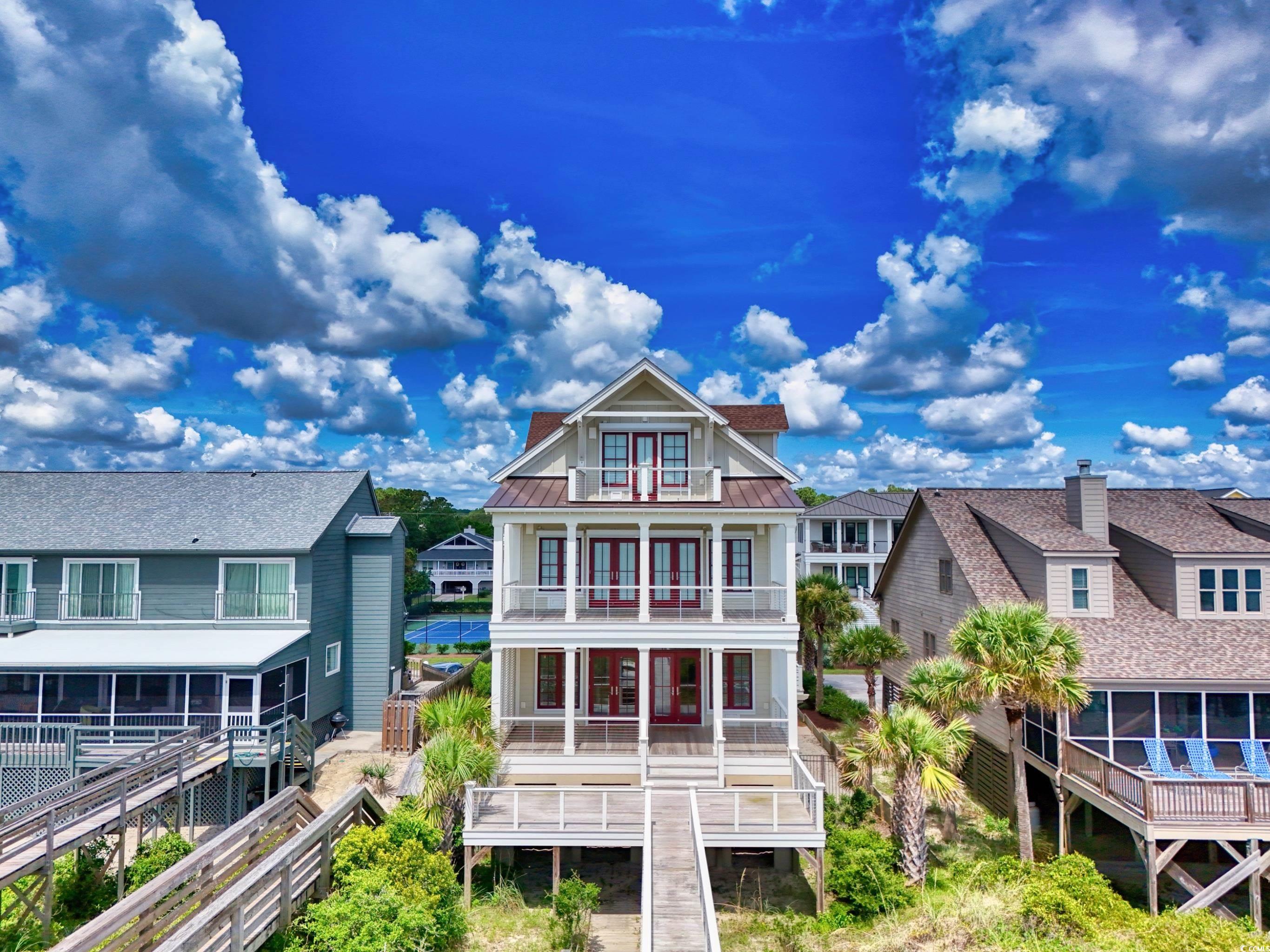 40 Seaview Loop Pawleys Island, SC 29585 - Photo 5 of 34 Rear view of property