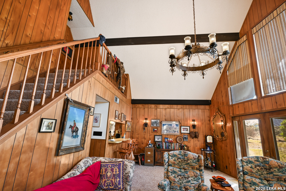 348 Rocky Road Pipe Creek, TX 78063 - Photo 28 of 41 a view of living room with furniture and rug