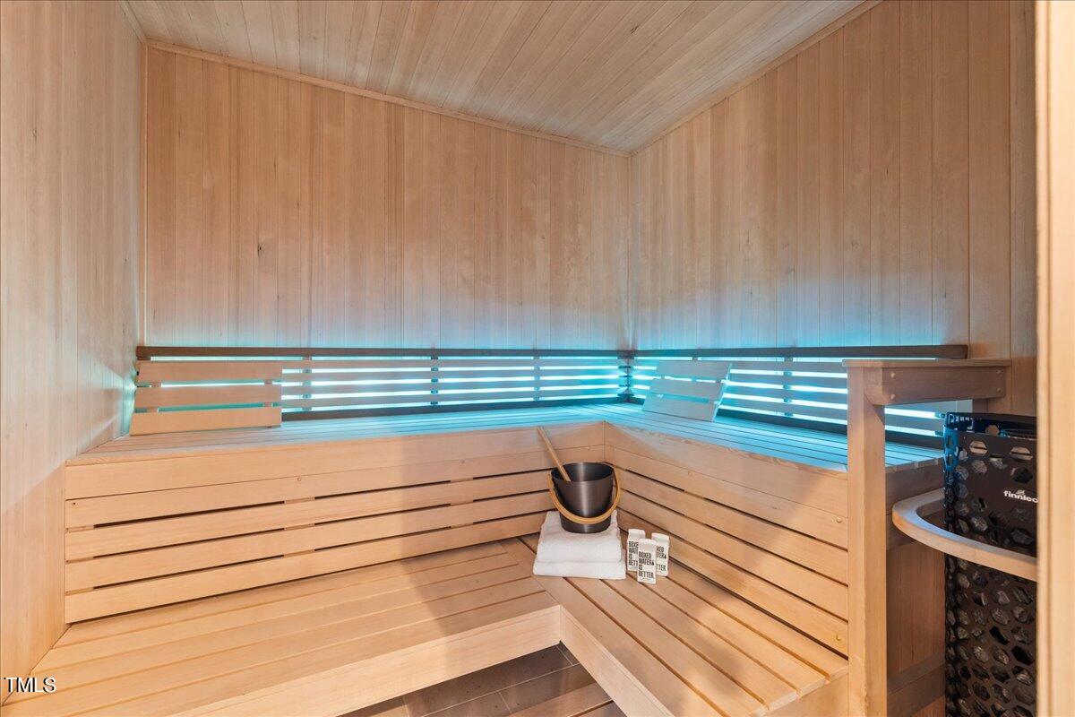 222 Reynolds Road Raleigh, NC 27609 - Photo 31 of 43 a view of wooden floor and staircase