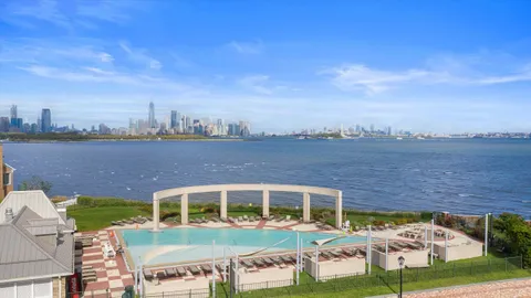 a view of swimming pool with a terrace