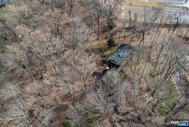 a backyard of a house