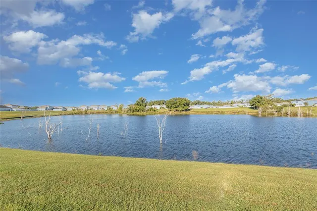 a view of an ocean and beach