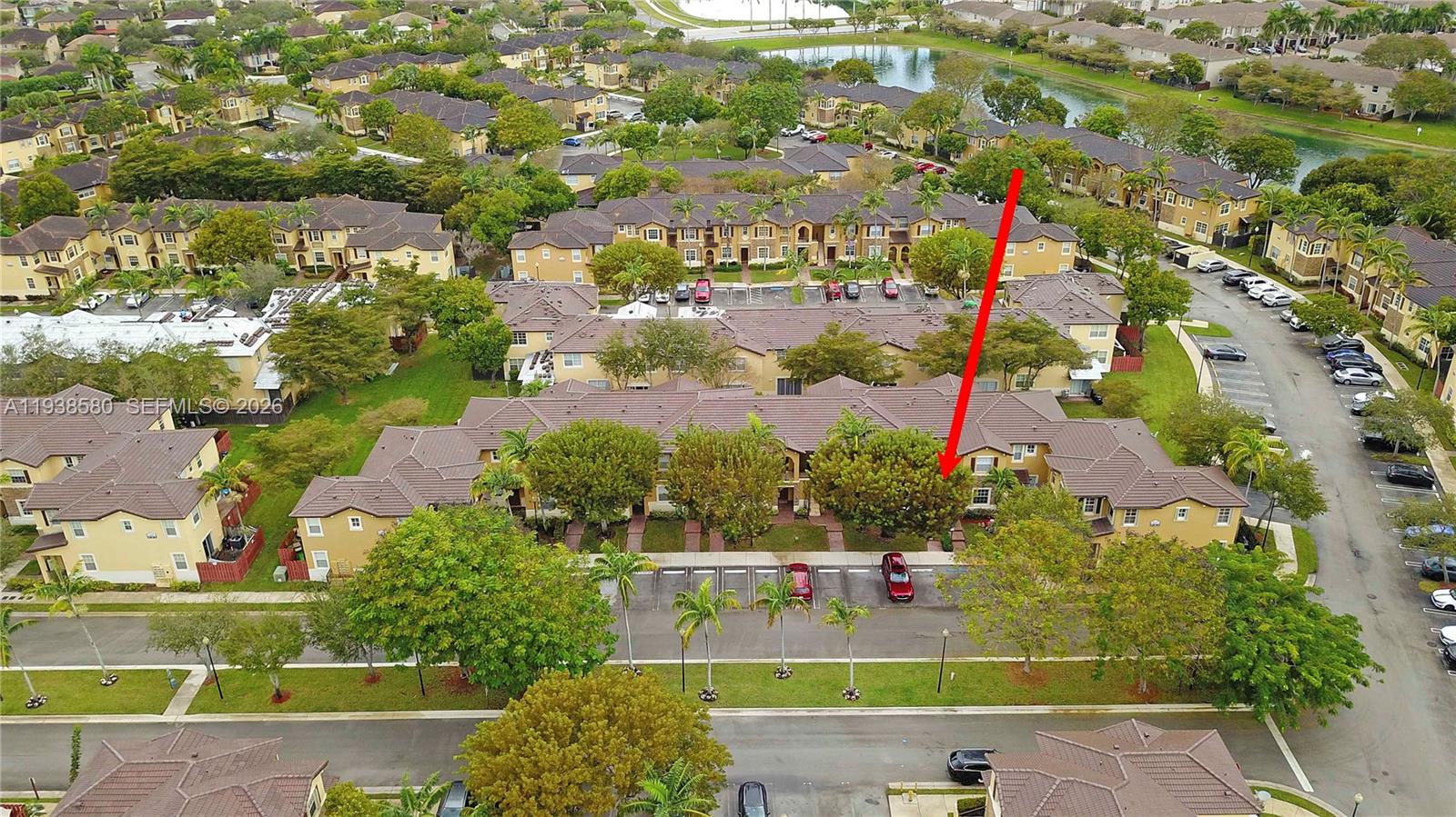 9219 Southwest 227th Street, Unit 9 Cutler Bay, FL 33190 - Photo 38 of 42 an aerial view of a city