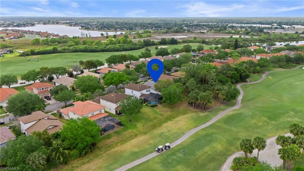 1905 Par Drive Naples, FL 34120 - Photo 25 of 30 an aerial view of a houses with outdoor space and lake view