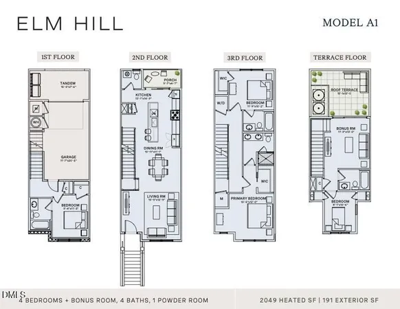 $970,000 | 518 Morehead Avenue, Unit 202, Durham, NC 27701