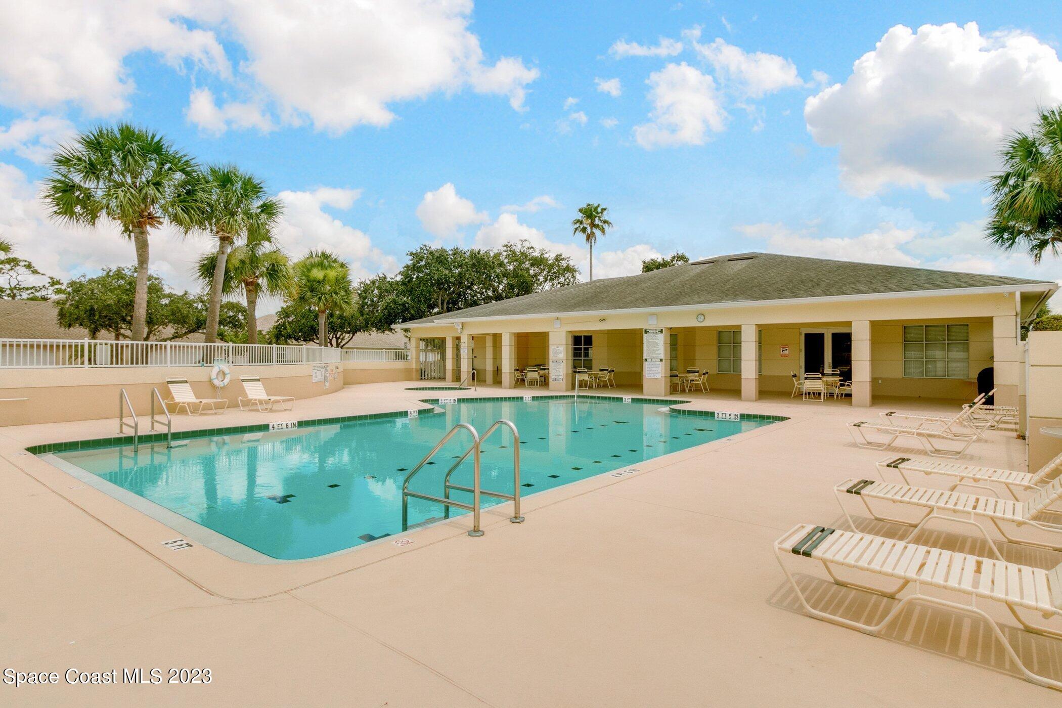 4370 Aberdeen Circle Rockledge, FL 32955 - Photo 44 of 58 a view of a house with backyard and sitting area
