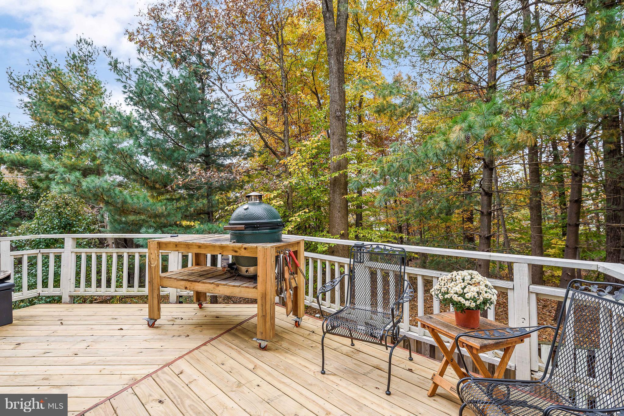 7305 Stream Way Springfield, VA 22152 - Photo 30 of 35 New Wood Deck Backing to Woods