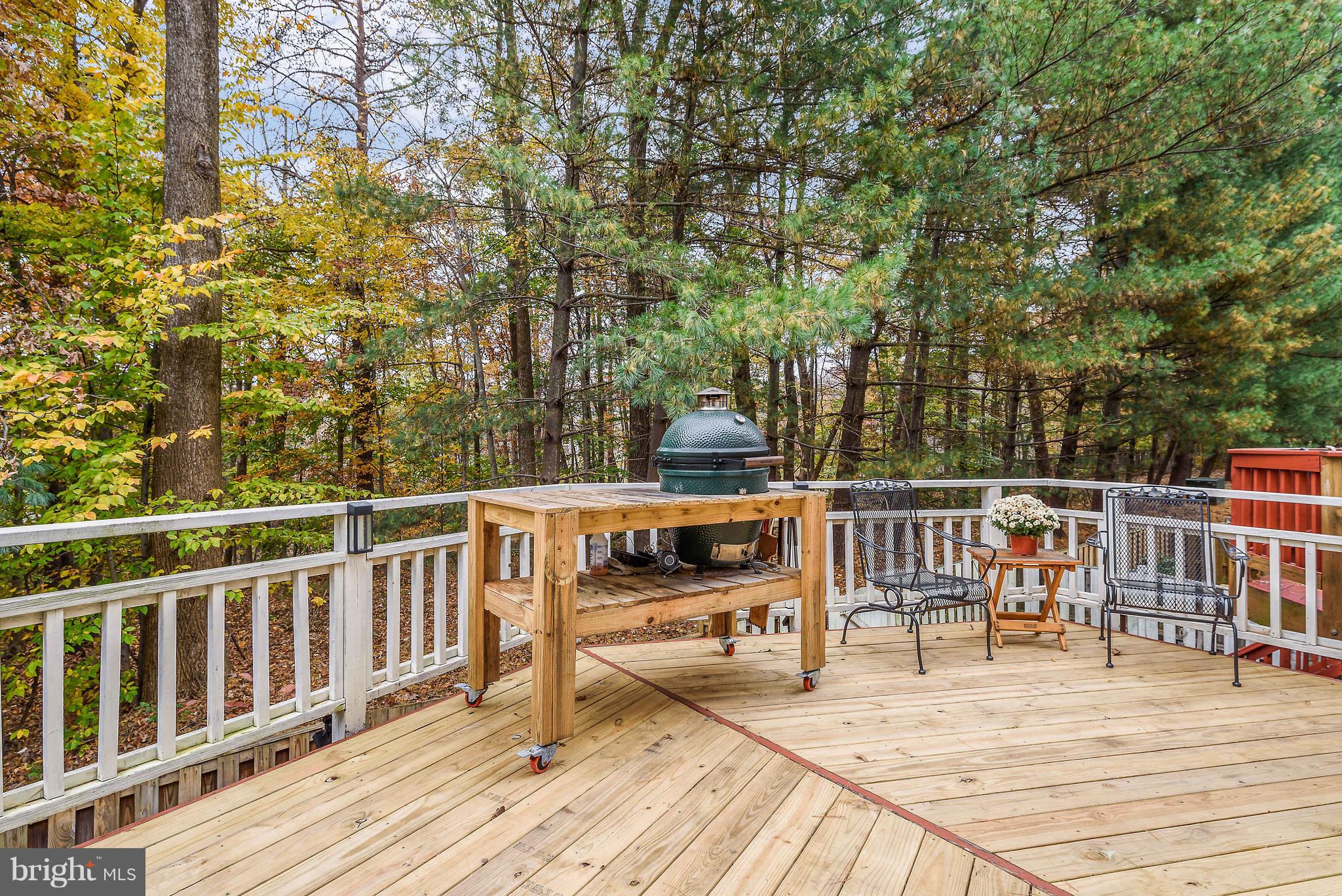 7305 Stream Way Springfield, VA 22152 - Photo 31 of 35 New Wood Deck Backing to Woods