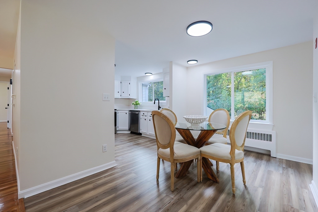 16 Deerfield Road Sharon, MA 02067 - Photo 6 of 38 a view of a dining room with furniture window and wooden floor