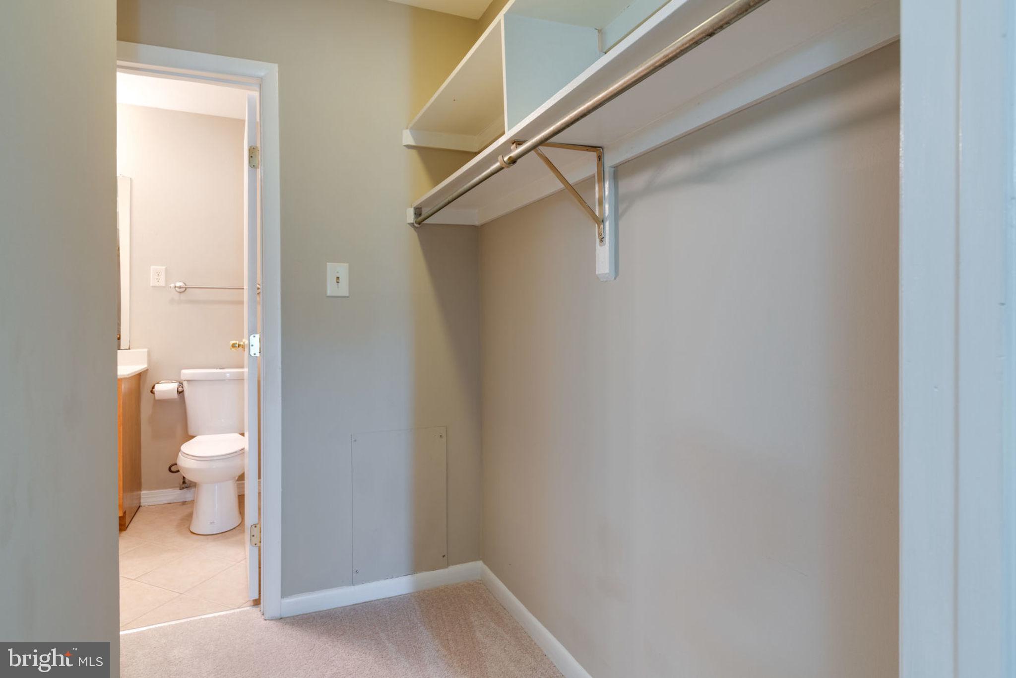 5804 Royal Ridge Drive, Unit H Springfield, VA 22152 - Photo 29 of 48 Walk in Closet : All New Carpet