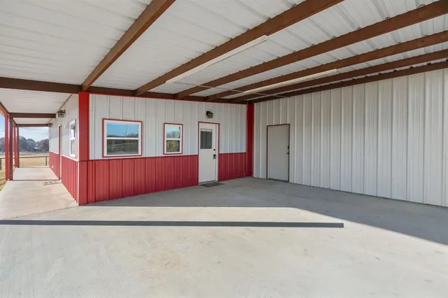 a view of an ocean pool an outdoor seating