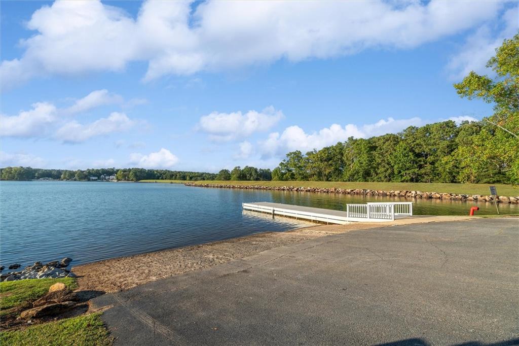 6093 Wayfarer Drive Villa Rica, GA 30180 - Photo 61 of 70 a view of lake with green space