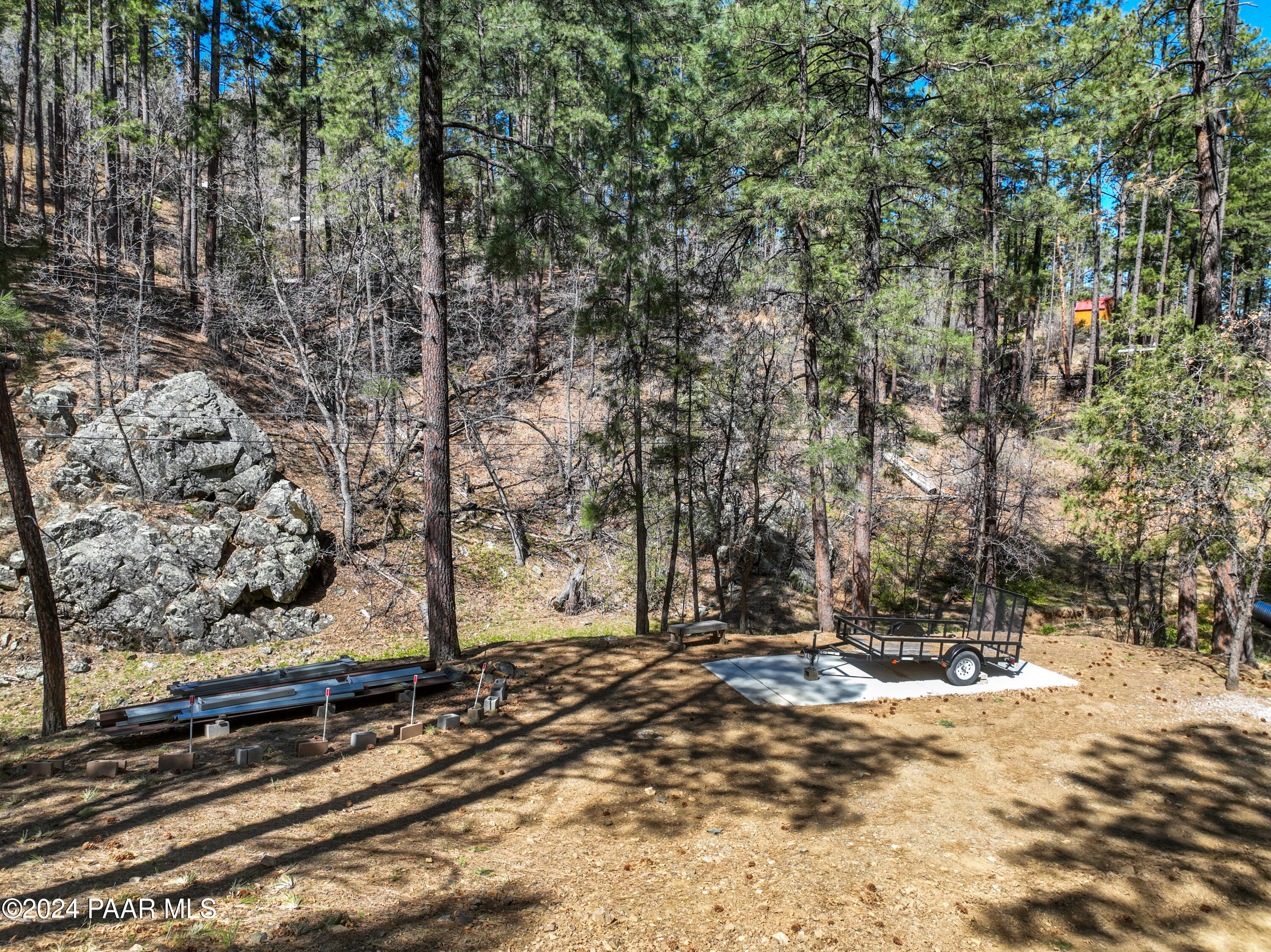 1996 East Empire Road Prescott, AZ 86303 - Photo 64 of 70 Concrete pad for you vehicle