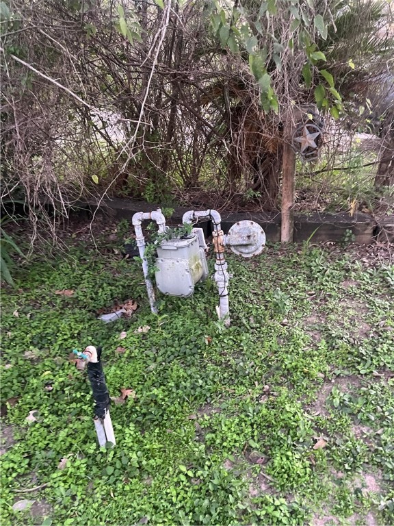 11846 Up River Road Corpus Christi, TX 78410 - Photo 4 of 4 a view of a backyard with plants and a tree