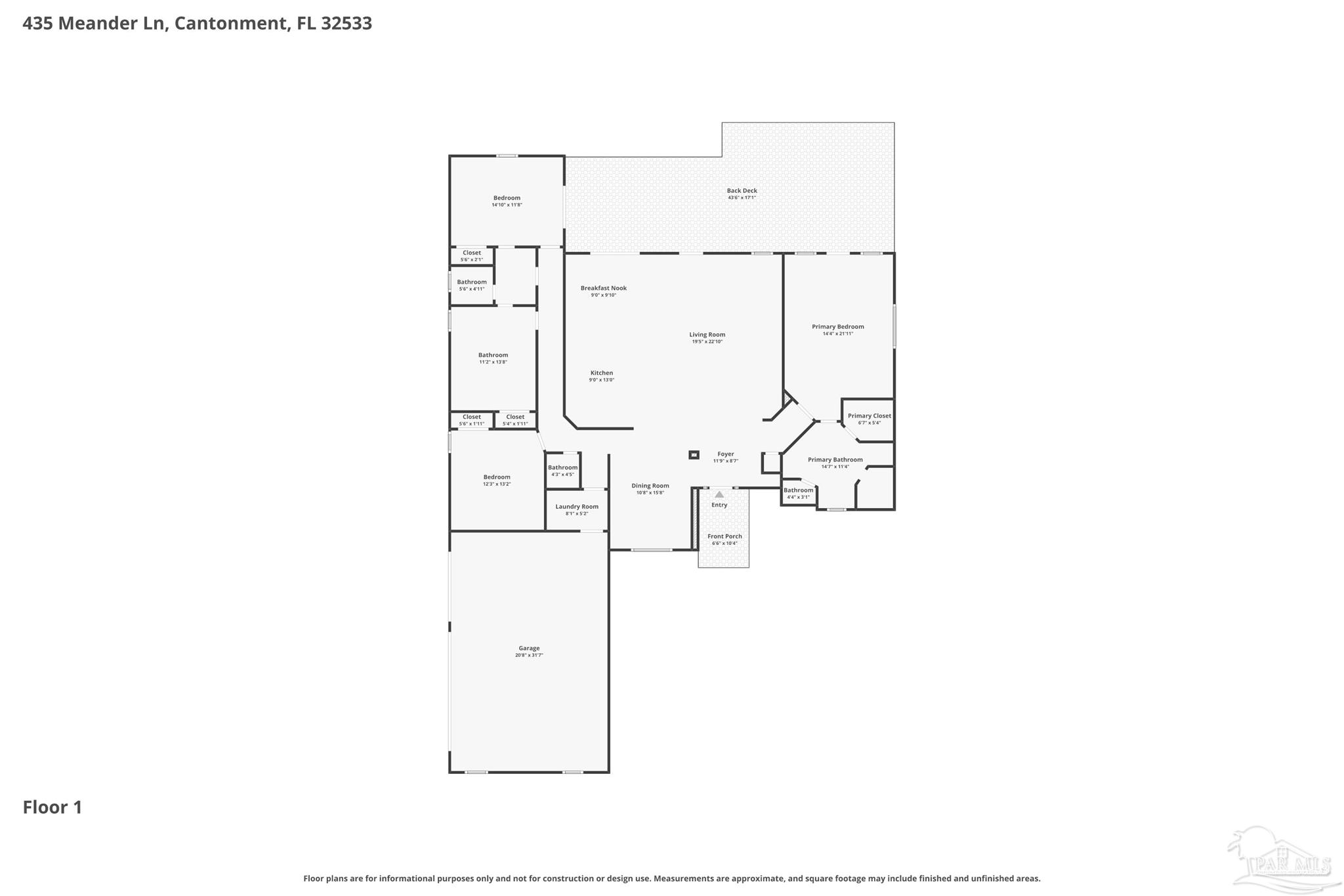 435 Meander Lane Cantonment, FL 32533 - Photo 48 of 56