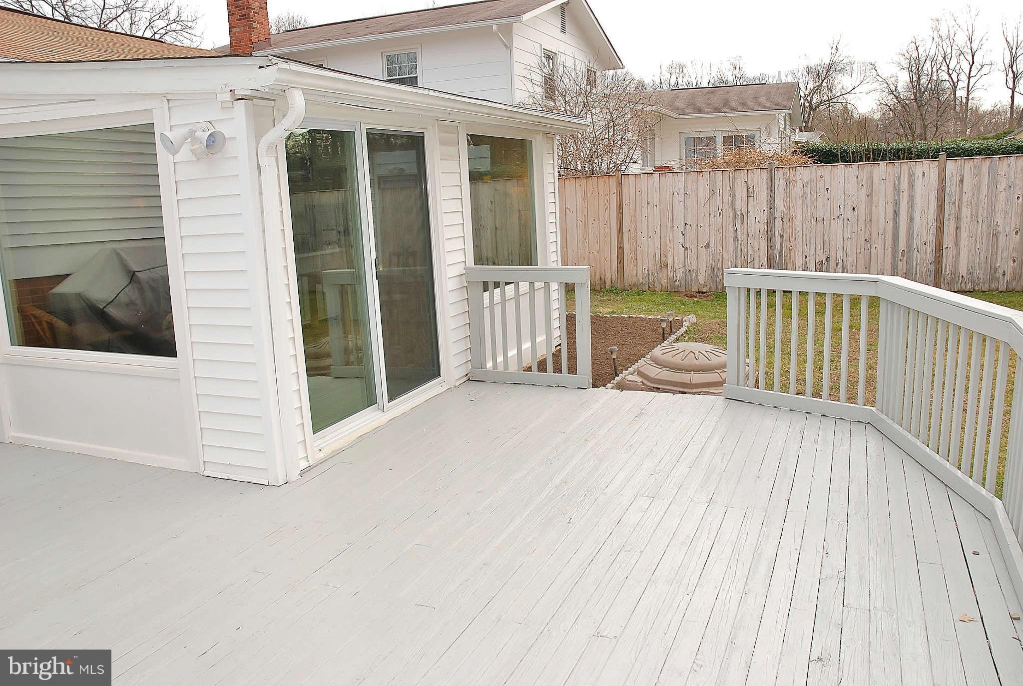 4100 Delancy Drive Silver Spring, MD 20906 - Photo 6 of 20 a view of a wooden deck