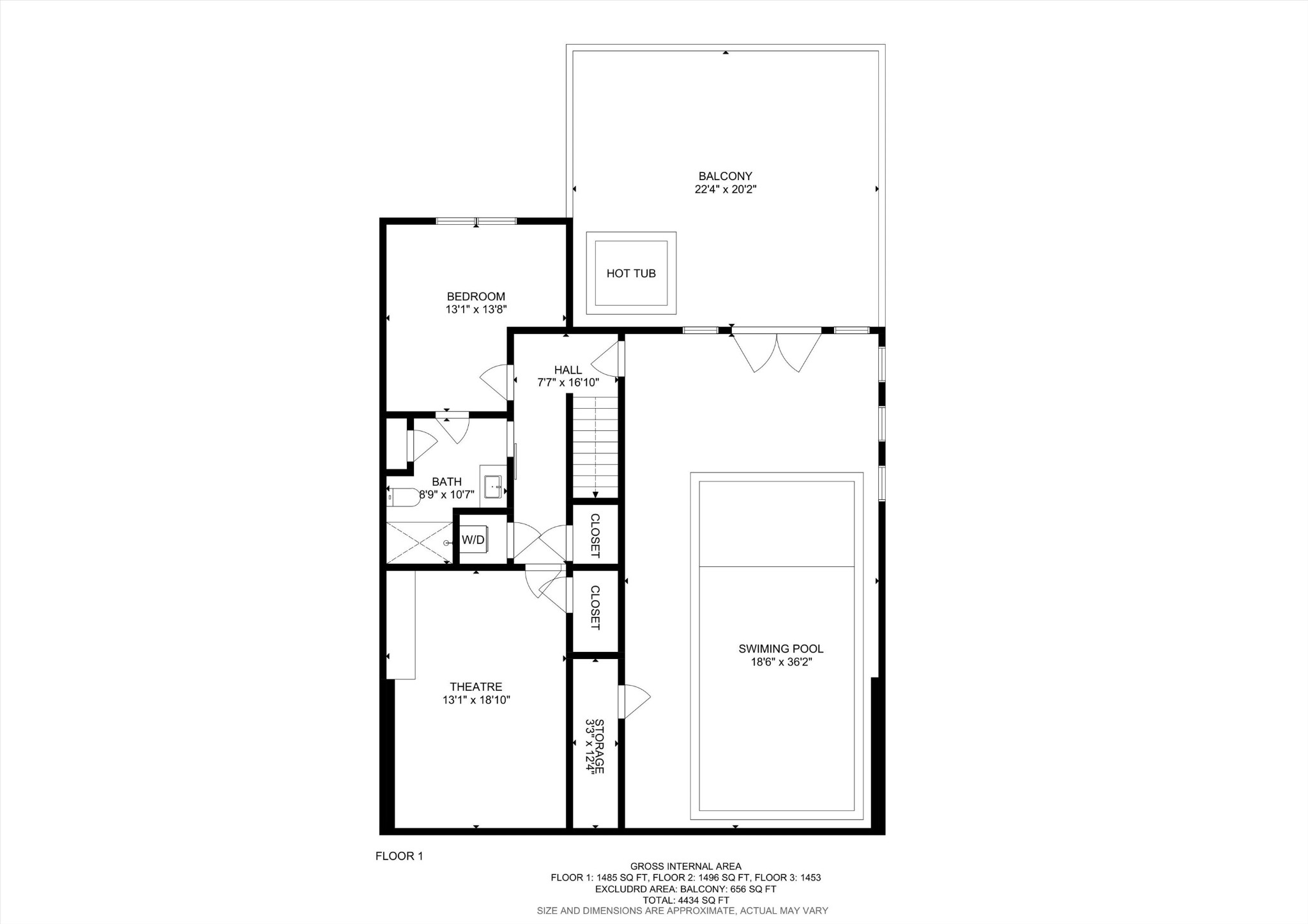 320 Rambling Creek Way Sevierville, TN 37862 - Photo 3 of 65 a picture of a room with a white wall and white wall