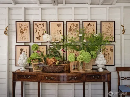 a table with table and chairs