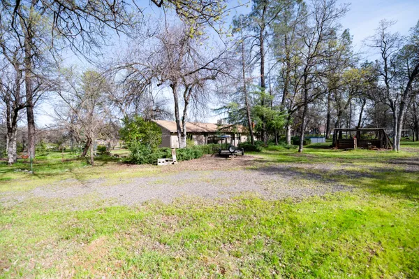 a view of road with trees