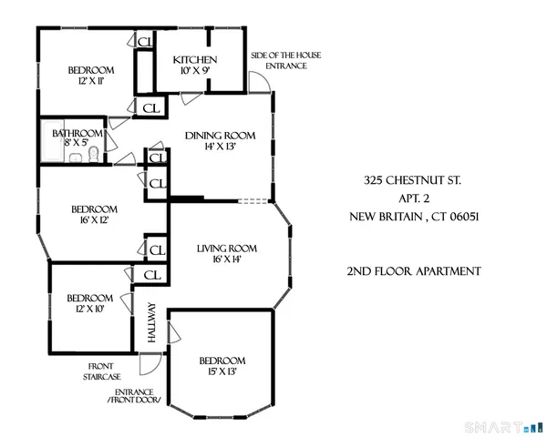 $2,100 | 325 Chestnut Street, New Britain, CT 06051