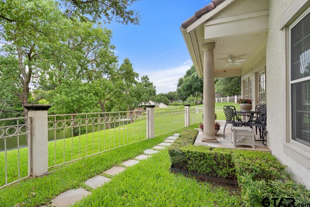4608 North O'Connor Road Irving, TX 75062 - Photo 33 of 45 a view of a chair and table on the garden