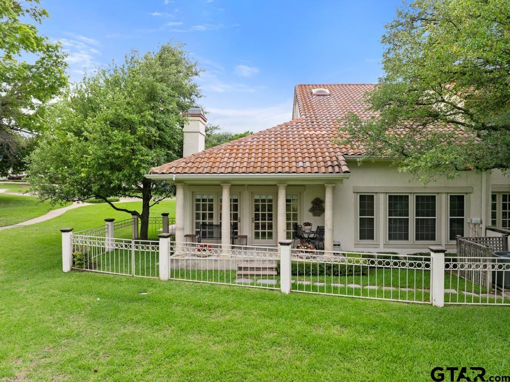 4608 North O'Connor Road Irving, TX 75062 - Photo 35 of 45 a view of a house with a backyard