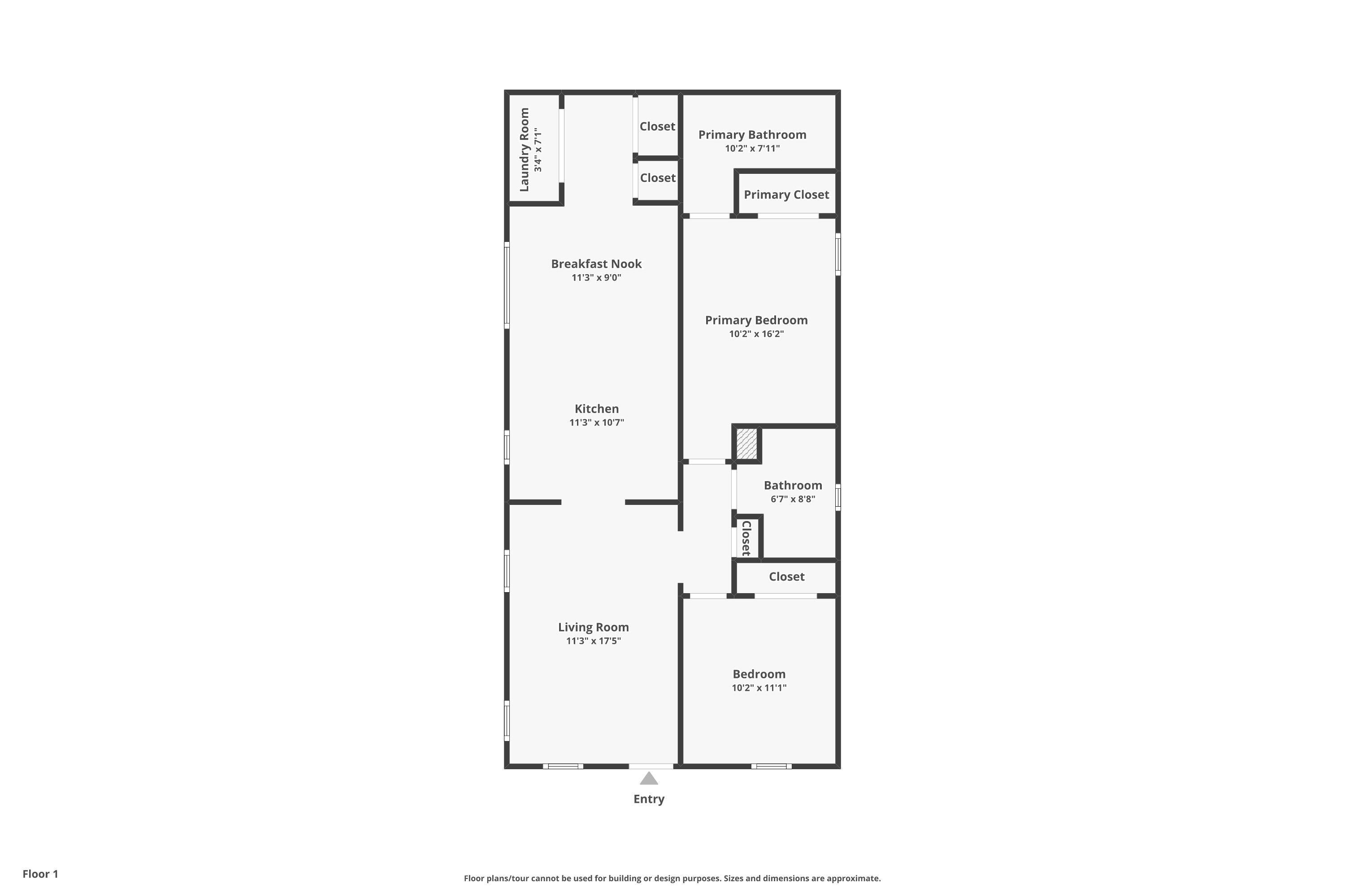 5433 Bayleaf Drive Crestview, FL 32539 - Photo 15 of 15 floor plan