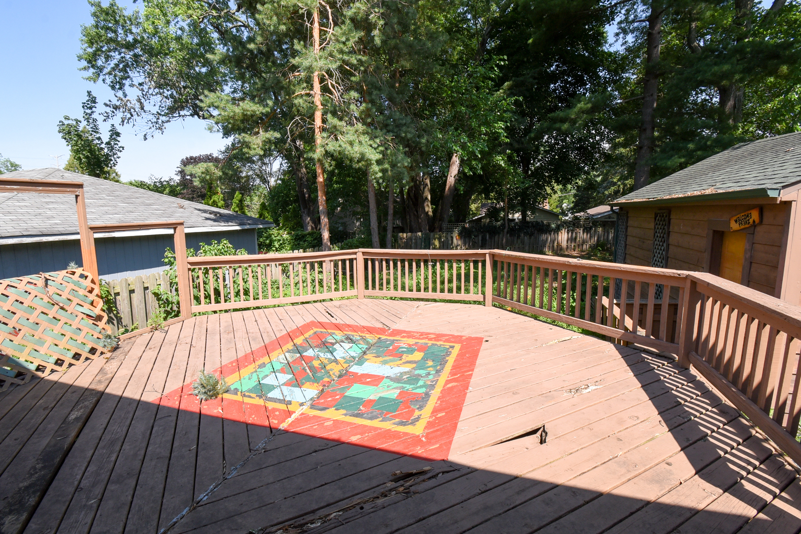 206 Circle Road Fox River Grove, IL 60021 - Photo 35 of 40 a view of deck with a patio