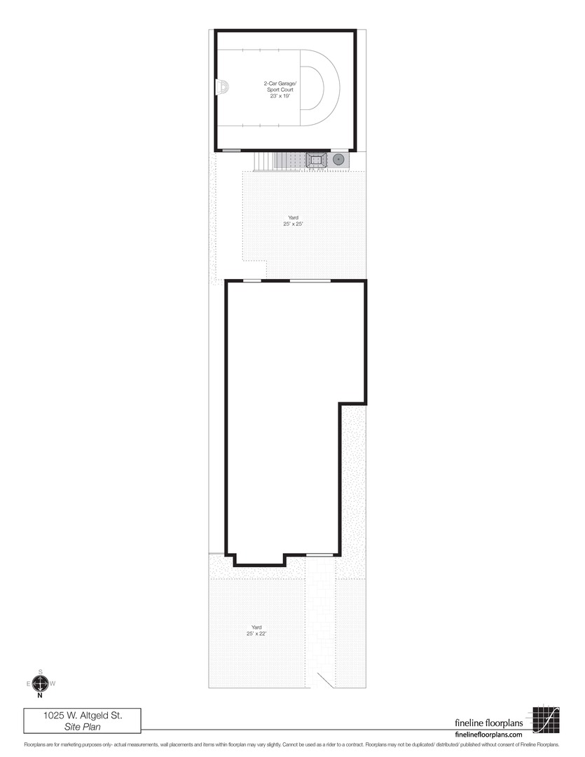 1025 West Altgeld Street Chicago, IL 60614 - Photo 39 of 41 a picture of a floor plan