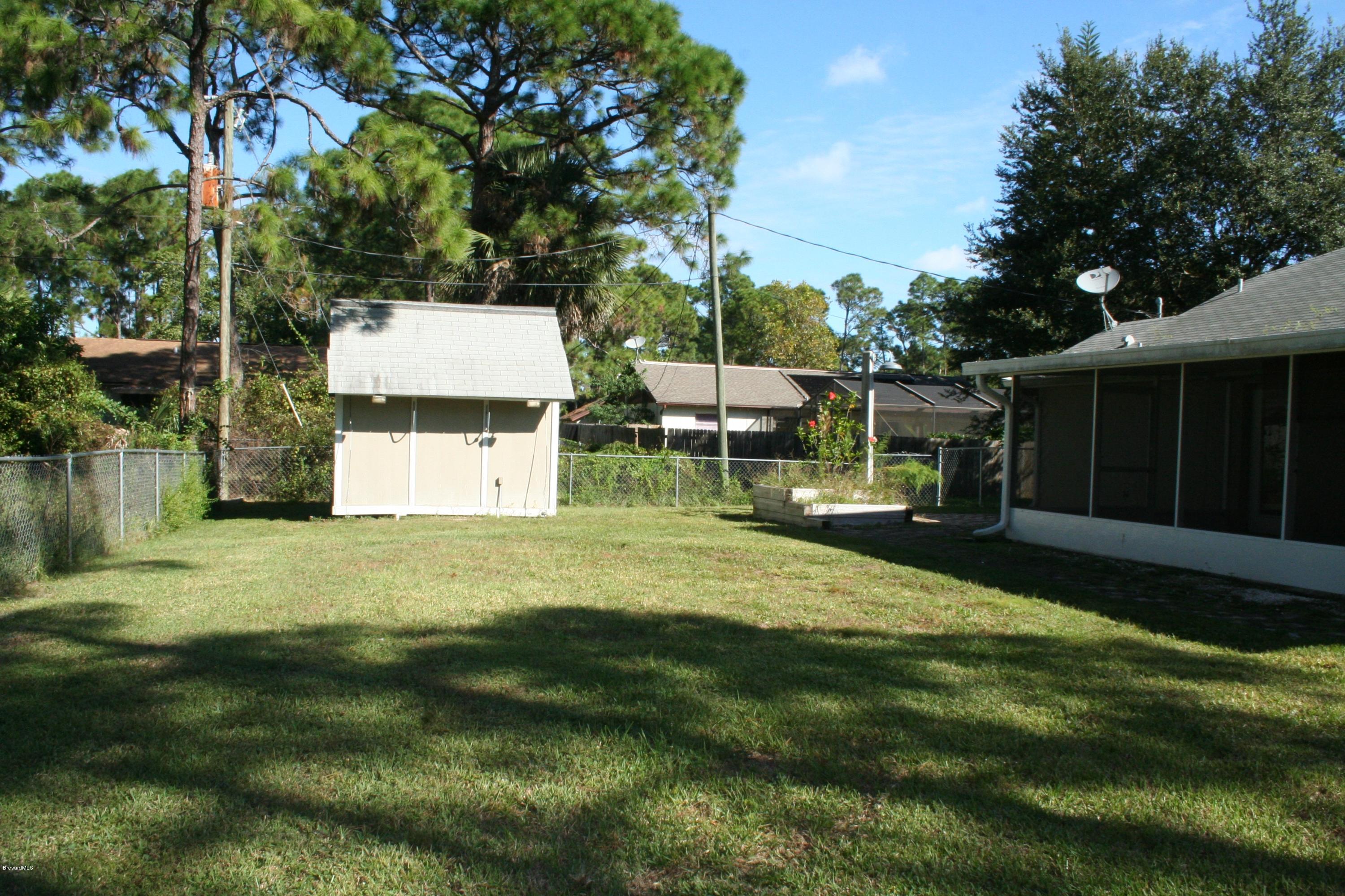 468 Wayland Road Southwest Palm Bay, FL 32908 - Photo 14 of 14 Back Yard