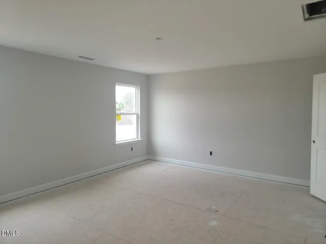 a view with cabinets