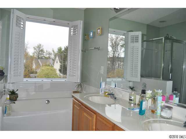 752 West Cheval Drive Fort Mill, SC 29708 - Photo 6 of 8 a bathroom with a sink mirror and a bathtub next to a window