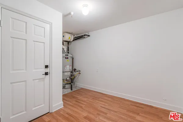 a view of empty room with windows