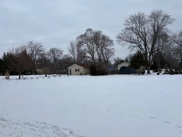 a view of snow covered with snow