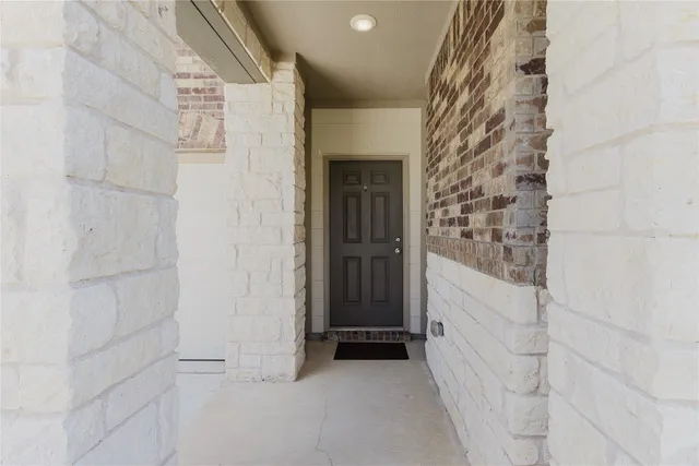 a view of a small space