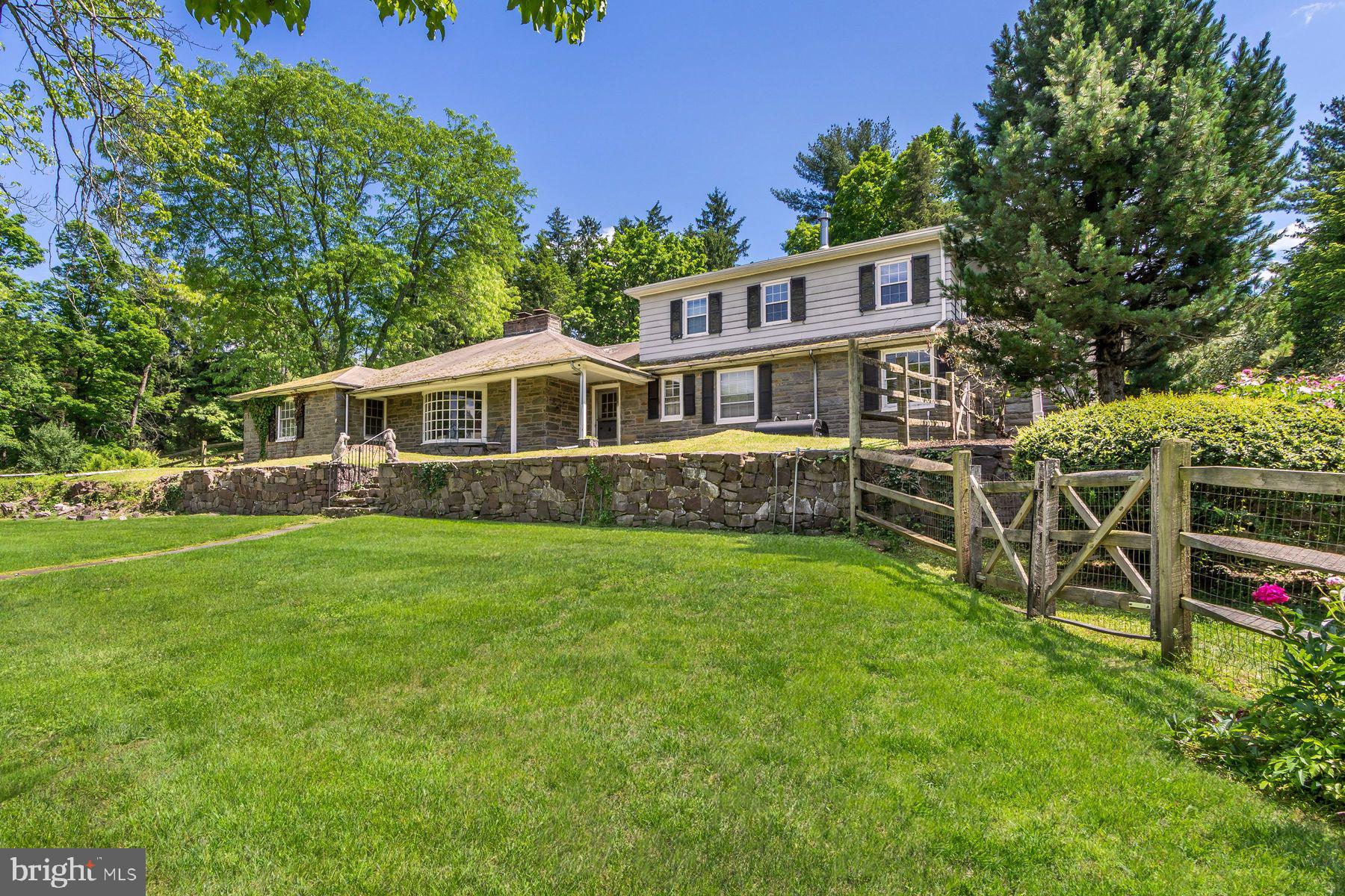 2349 Valley Road Jamison, PA 18929 - Photo 14 of 53 a view of a house with backyard and sitting area
