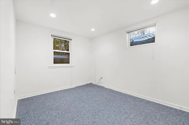 a view of empty room