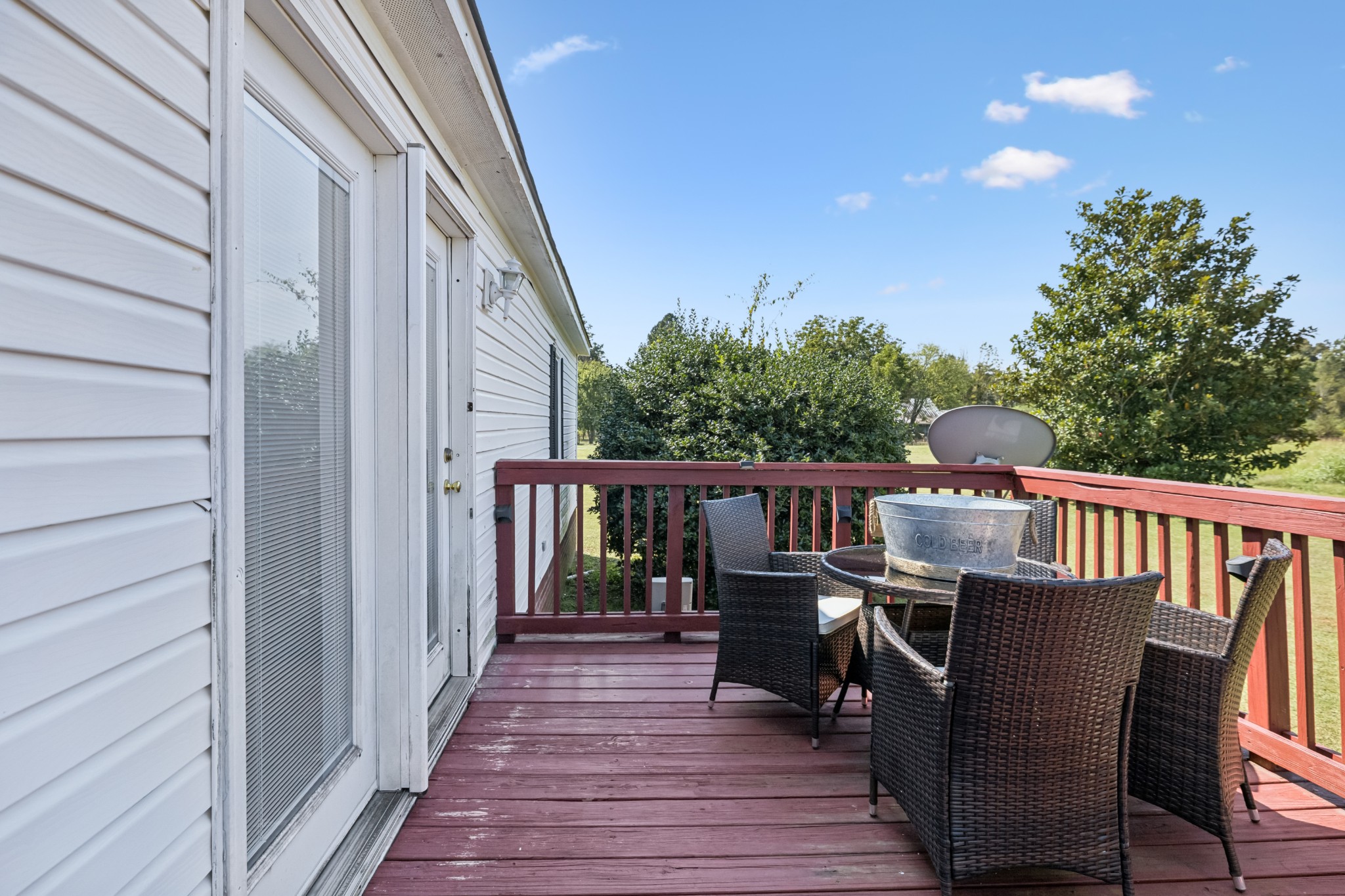 257 Bunker Hill Road Rockvale, TN 37153 - Photo 33 of 38 a view of deck with furniture and trees