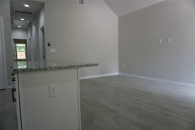 wooden floor in an empty room