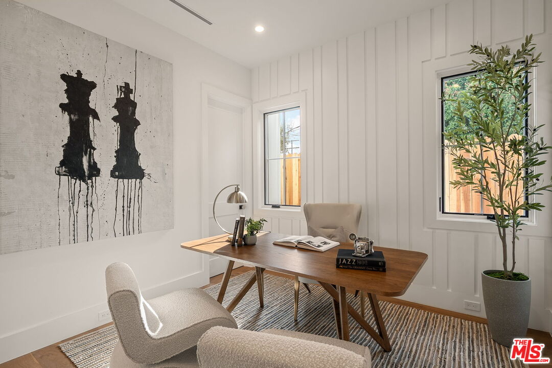 1742 Preuss Road Los Angeles, CA 90035 - Photo 7 of 50 a view of a dining room with furniture window and outside view