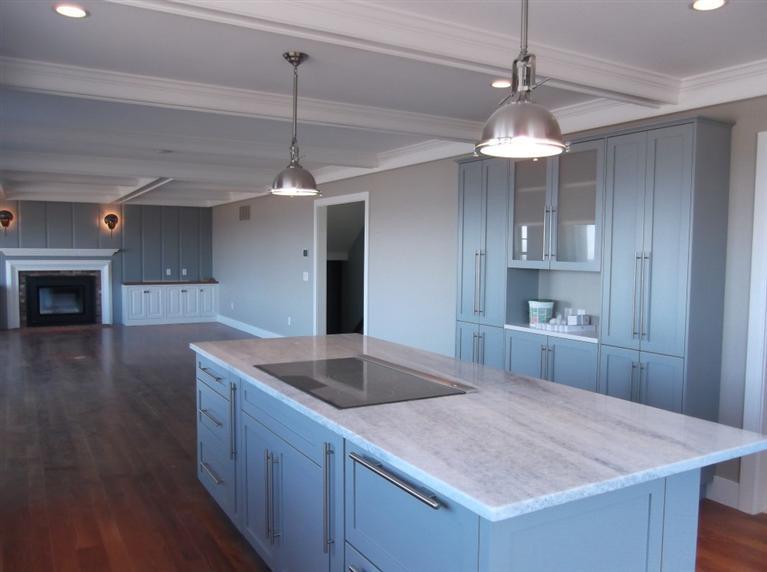 225 Sparrow Road Eastham, MA 02642 - Photo 18 of 29 a kitchen with stainless steel appliances granite countertop a sink refrigerator and cabinets